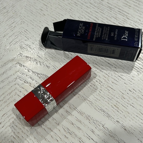 NWOT Rouge Dior Ultra Rouge Lipstick - 641 Ultra Spice - 0.11 oz Lipstick - Picture 6 of 11